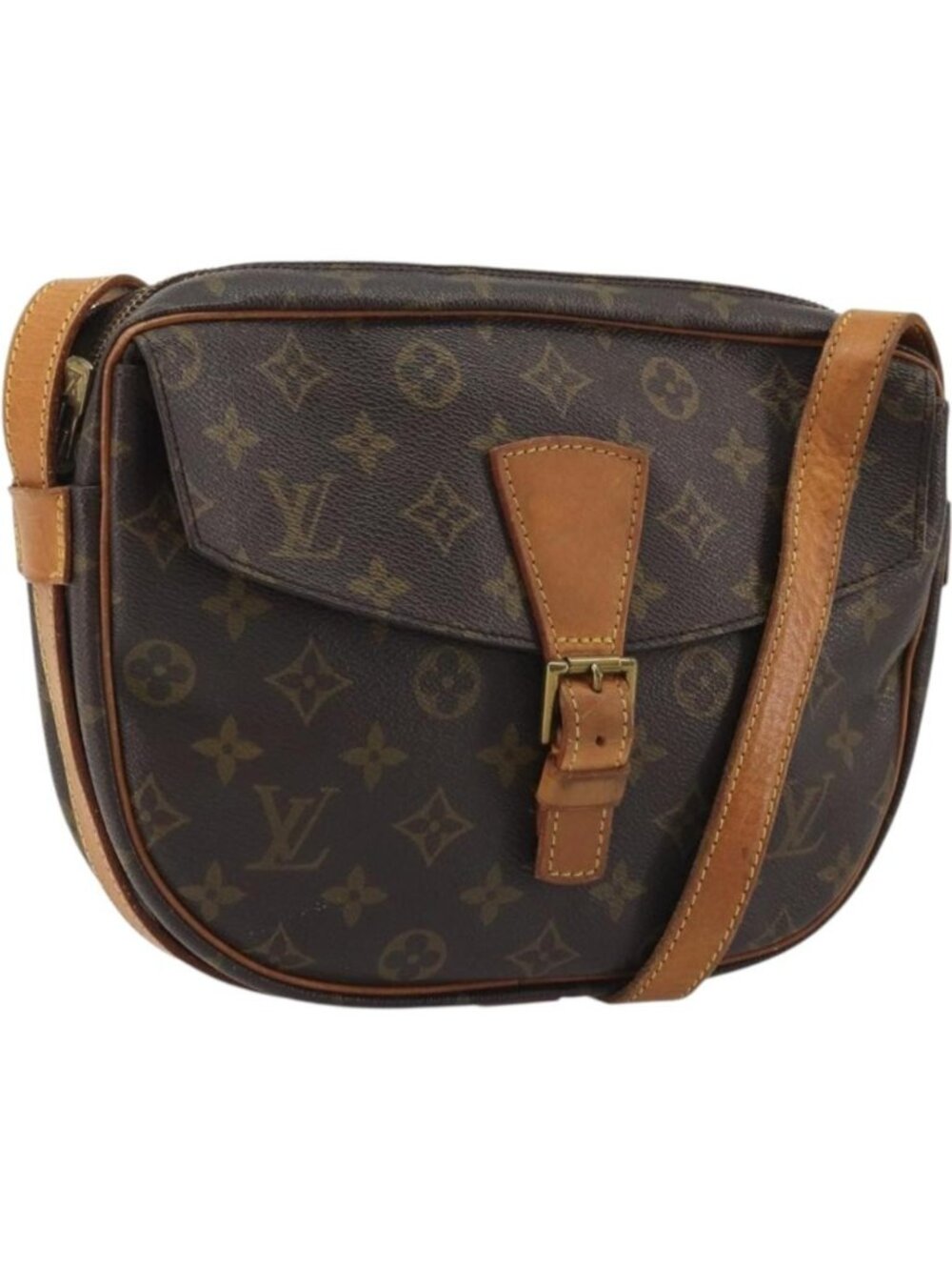 LOUIS VUITTON Monogram Jeune Fille GM Shoulder Bag M51225